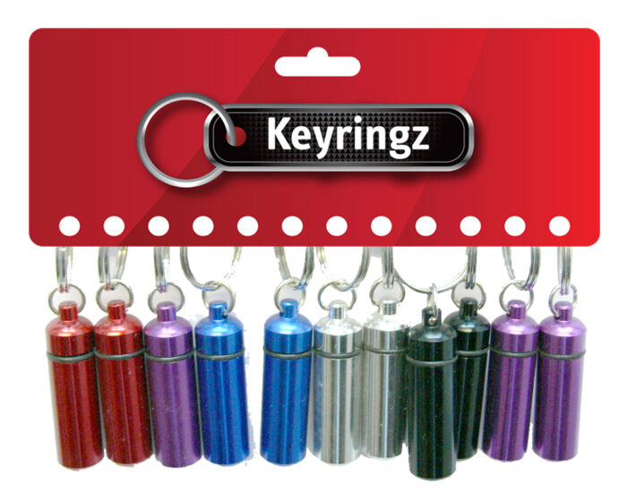 Pill Box Keyring