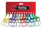 Metal Colour Hipster Keyring