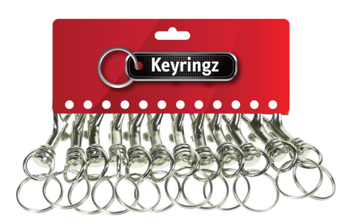 Metal Hipster Keyring