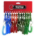 Best Quality Spiral Dark Colours Keyring