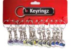 Trolley Coin New Bug Car Keyring