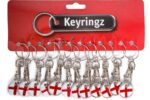 Trolley Coin New George Cross Keyring