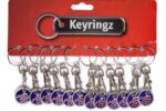 Trolley Coin New No1 Girlfriend Keyring