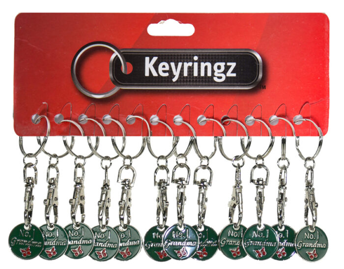 Trolley Coin New No.1 Grandma Keyring
