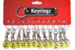Trolley Coin New Smiley Tongue Keyring