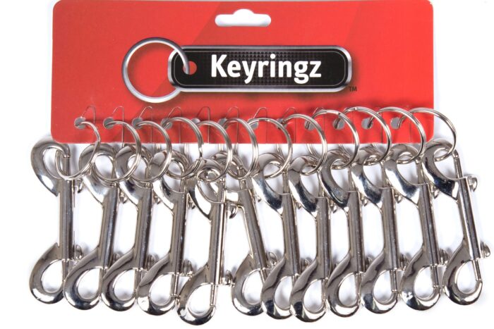 Double End Hipster With Ring Keyring