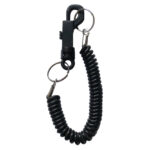 Best Quality Spiral All Black Keyring - Image 2