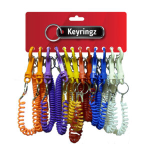 Best Quality Spiral Pastel Keyring