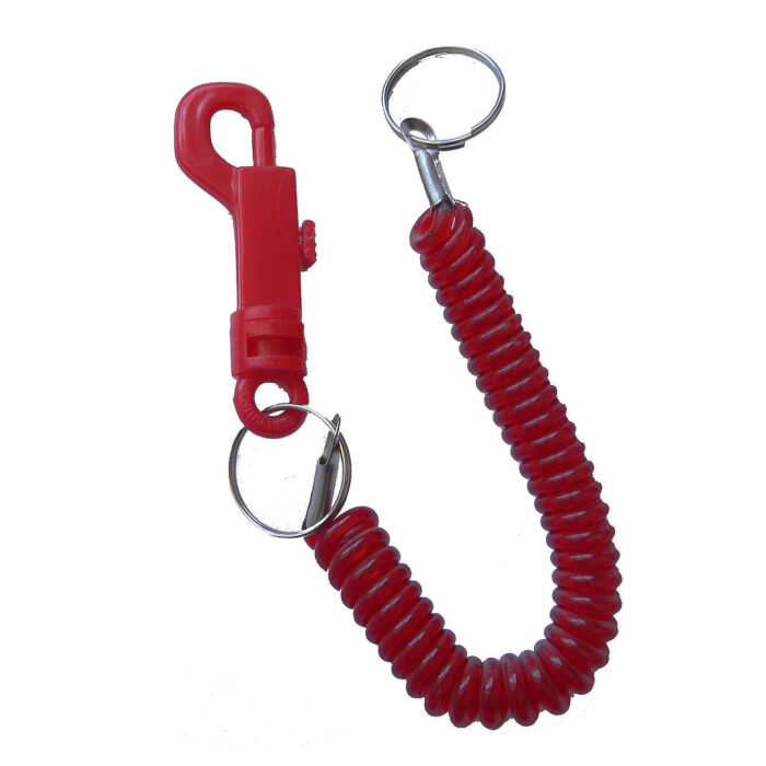 Best Quality Spiral Dark Colours Keyring - Image 2