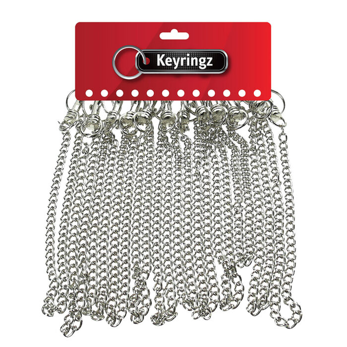 Hipster with Chain Keyring