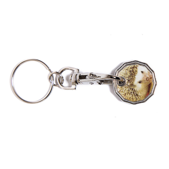 Trolley Coin New Assorted Animals Keyring - Image 1