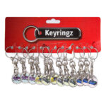 Trolley Coin New Bug Car Keyring