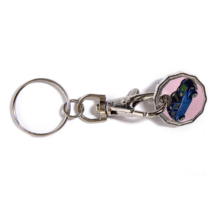 Trolley Coin New Bug Car Keyring - Image 2