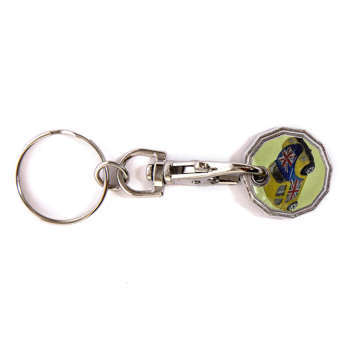 Trolley Coin New Bug Car Keyring - Image 4
