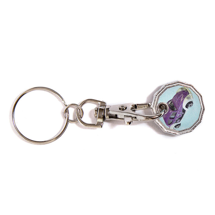 Trolley Coin New Bug Car Keyring - Image 5
