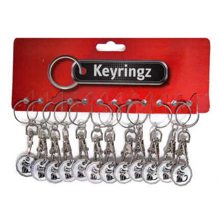 Trolley Coin New Cat Keyring