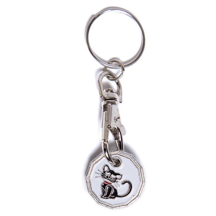 Trolley Coin New Cat Keyring - Image 2
