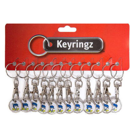 Trolley Coin New Dolphin Keyring