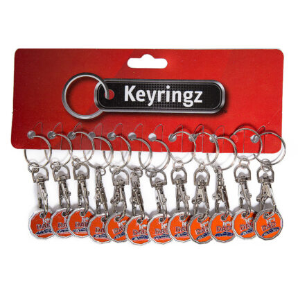 Trolley Coin New No.1 Dad Keyring