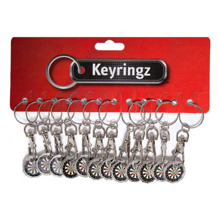 Trolley Coin New Darts Keyring