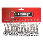 Trolley Coin New Football Keyring