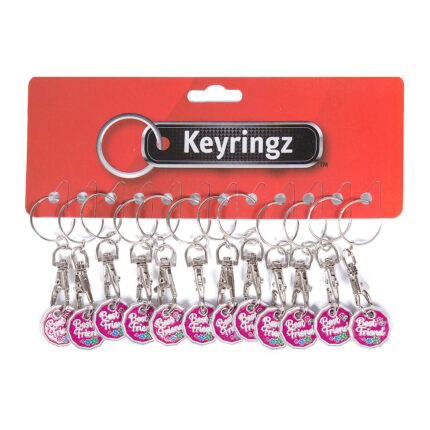 Trolley Coin New Best Friend Keyring