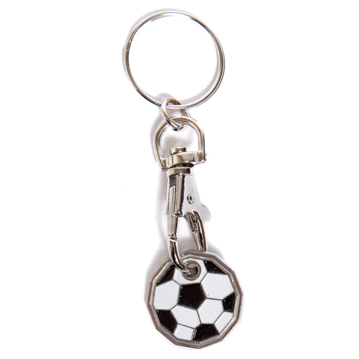 Trolley Coin New Football Keyring - Image 2