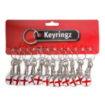 Trolley Coin New George Cross Keyring