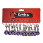 Trolley Coin New No1 Girlfriend Keyring