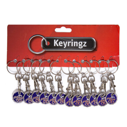 Trolley Coin New No1 Girlfriend Keyring