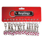 Trolley Coin New Hearts Keyring