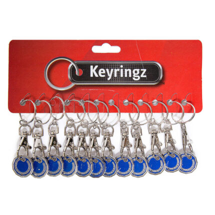 Trolley Coin New Horseshoe Keyring