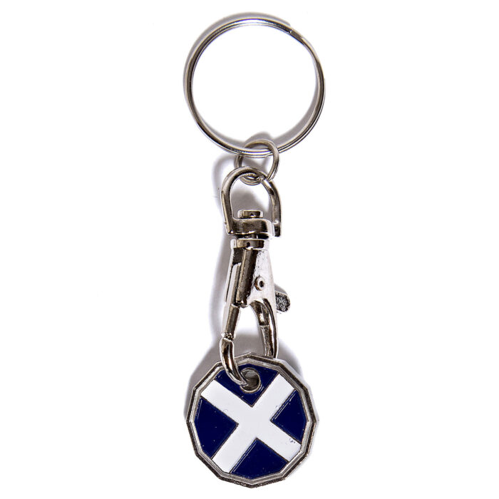 Trolley Coin New St Andrew Keyring - Image 2