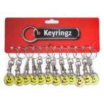 Trolley Coin New Smiley Tongue Keyring