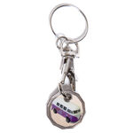Trolley Coin New Camper Van Keyring - Image 2