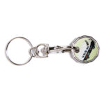 Trolley Coin New Camper Van Keyring - Image 3