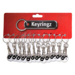 Trolley Coin New Yin Yang Keyring