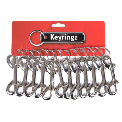 Double End Hipster With Ring Keyring