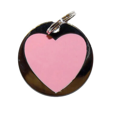 Pink Heart tag