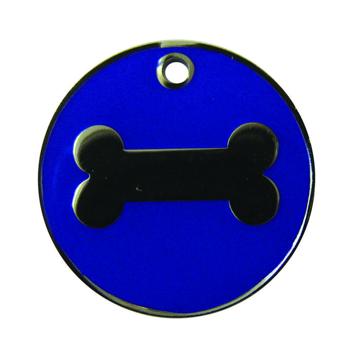 Bone Tag Blue Large - Image 1