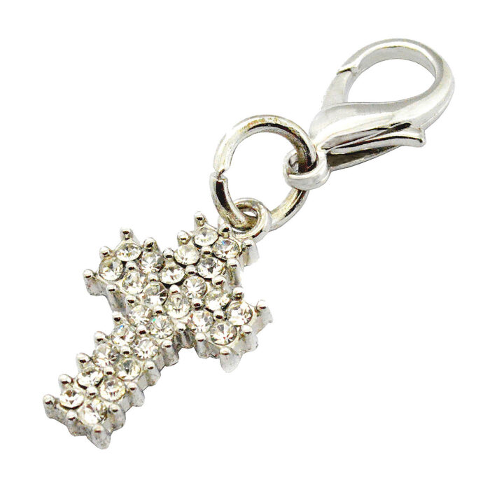 Pet Charm Crystal Cross - Image 1