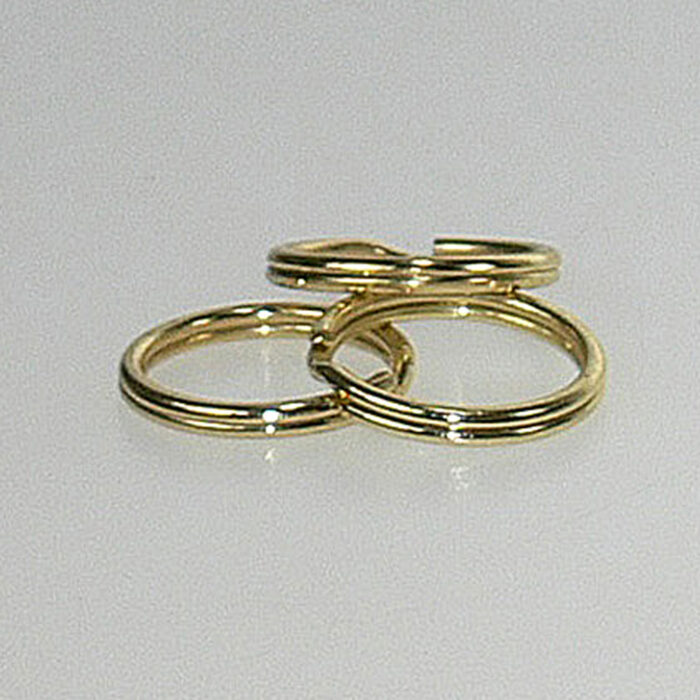 Split Ring Brass 1/2" - Image 1