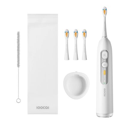 soocas neos flosser and toothbrush